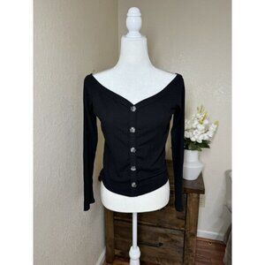 Heart & Hips Women Long Sleeve  Shirt Size L